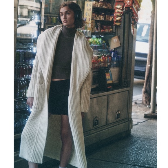 Zara Jackets & Blazers - LAST 1️⃣—NWT Zara Limited Edition Knit Coat